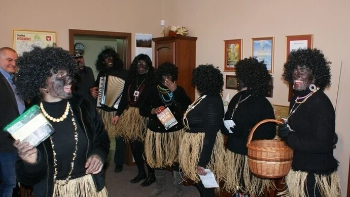 Przebierańcy w Urzędzie Miejskim