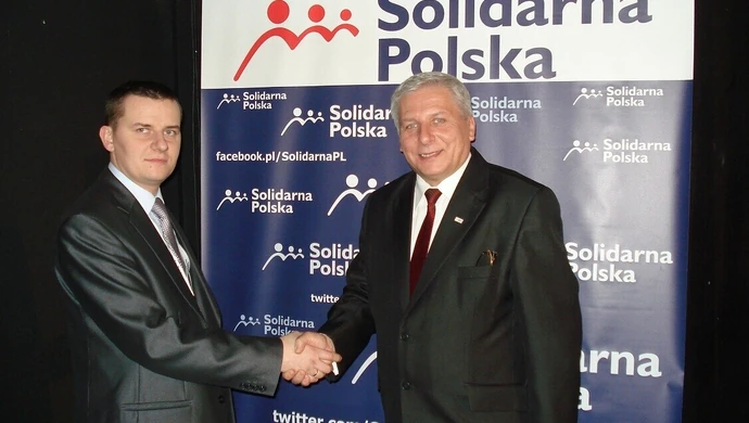 Michał Słowiński Pełnomocnik Solidarnej Polski w Powiecie Piotrkowskim.