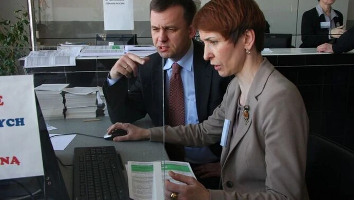 Szturm na skarbówkę w Piotrkowie