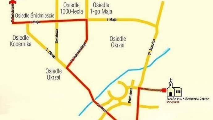 Droga Krzyżowa ulicami Bełchatowa