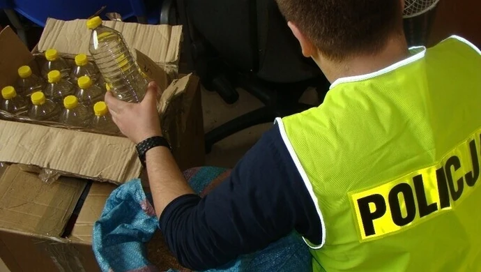 Miał ponad 60 litrów lewego alkoholu