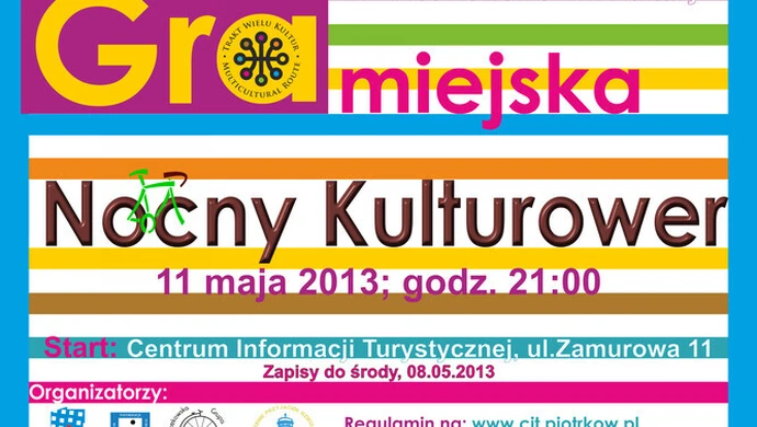 Nocny kulturower - zagraj już w maju