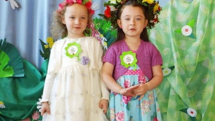 Przedszkolaki śpiewały na festiwalu