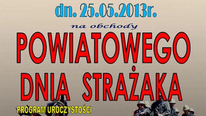 Będą świętować Powiatowy Dzień Strażaka