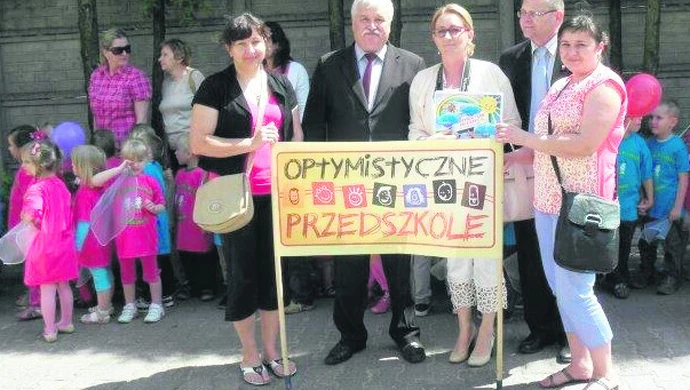  Przedszkolaki uczyły optymizmu
