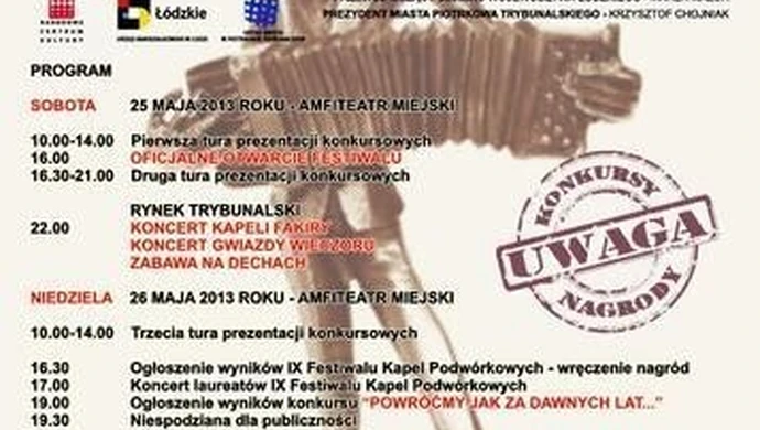 IX Ogólnopolski Festiwal Kapel Podwórkowych