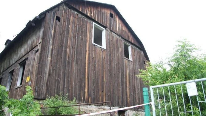 Zawalił się strop w pustostanie