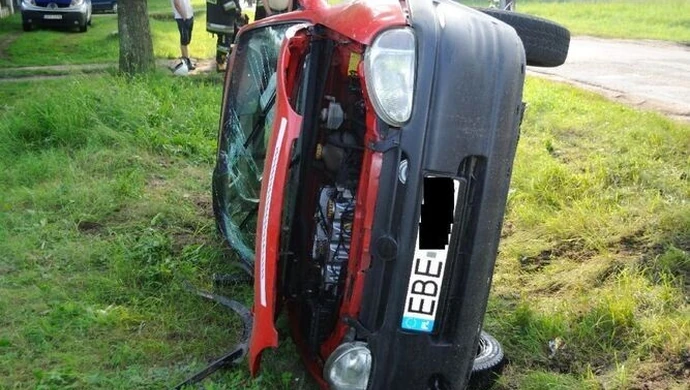 Dwie osoby ranne w wypadku