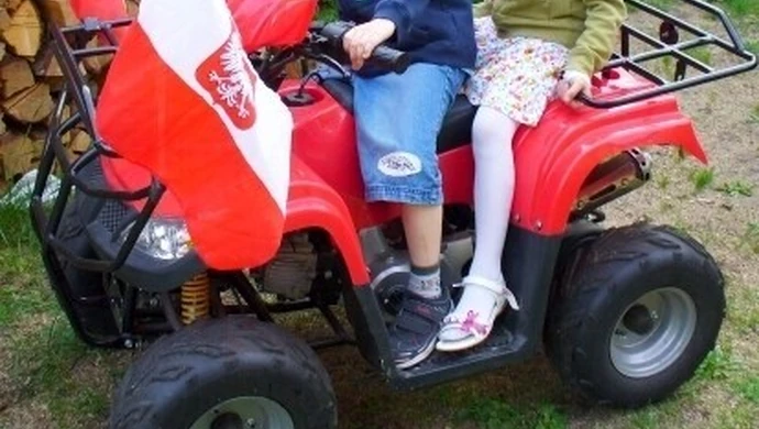 Wypadek na quadzie &#8211; dziewczynka w szpitalu