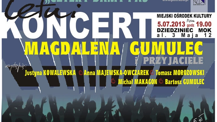 MOK zaprasza na koncert Magdaleny Gumulec