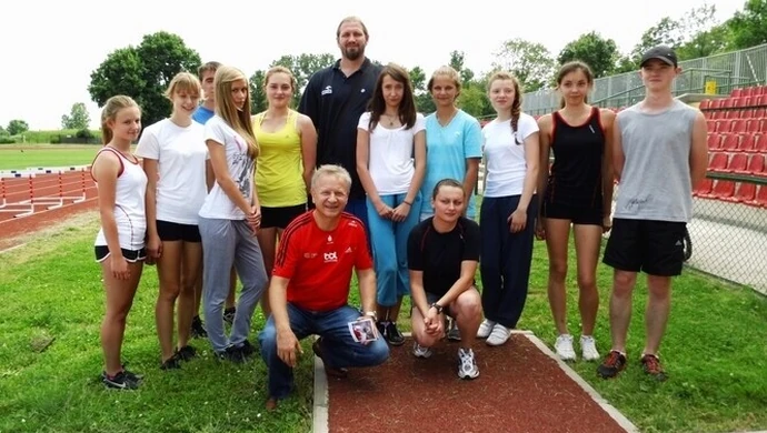 Mistrz olimpijski na piotrkowskim stadionie