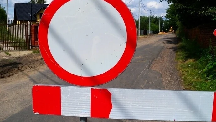 Droga Straszów - Lubień będzie nieprzejezdna