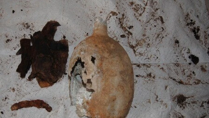 Robotnicy znaleźli ludzkie szczątki