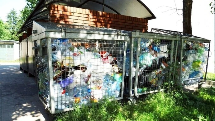 Nie można wyrzucić dużych śmieci