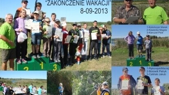 Młodzi łowili na Bugaju