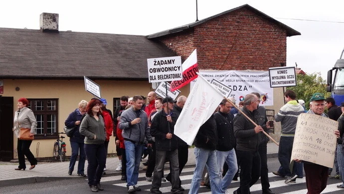 Mieszkańcy zablokowali DK8