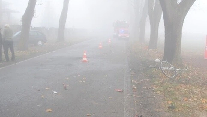 Tragiczny wypadek, nie żyje rowerzysta