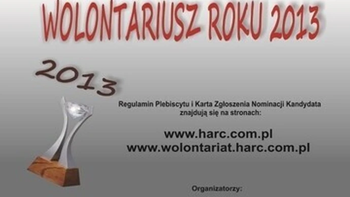 Wybierzemy wolontariusza roku