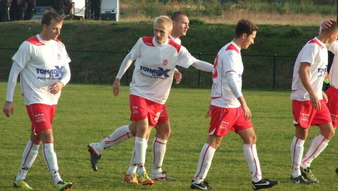 Pięć bramek ŁKS w Mierzynie