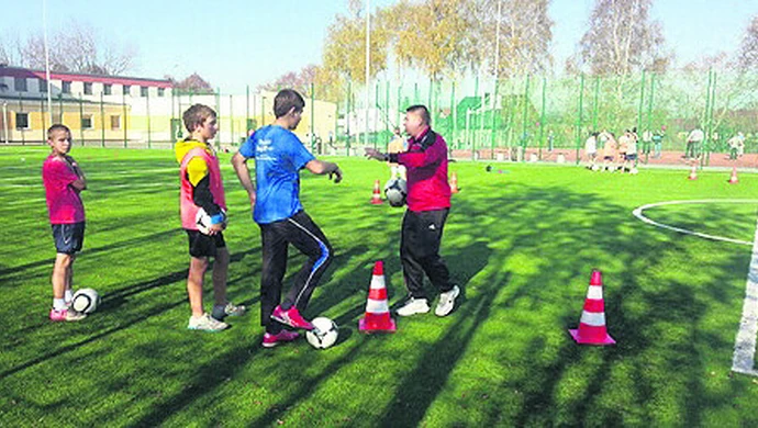 Pokazowe zajęcia klasy sportowej