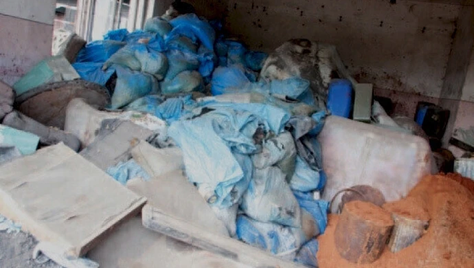 Chemikalia w końcu zniknęły z gminy Wolbórz