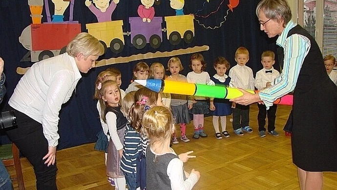 Maluchy pasowane na przedszkolaka