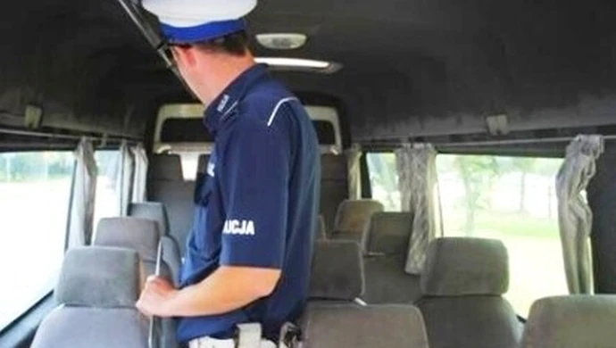 30-letni kierowca busa miał ponad promil alkoholu