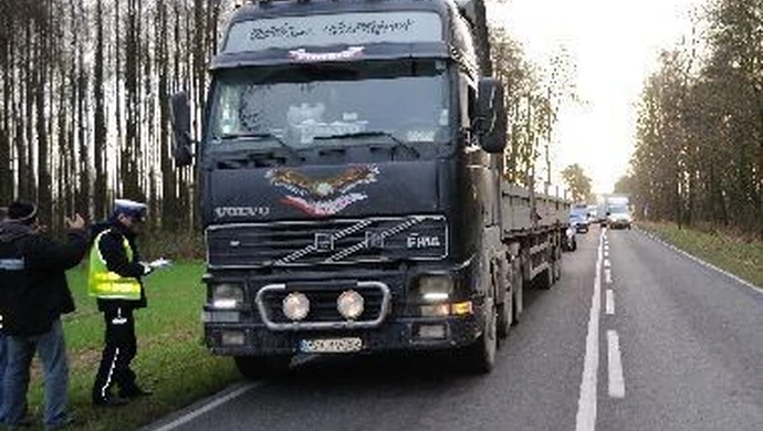 TIR potrącił rowerzystę