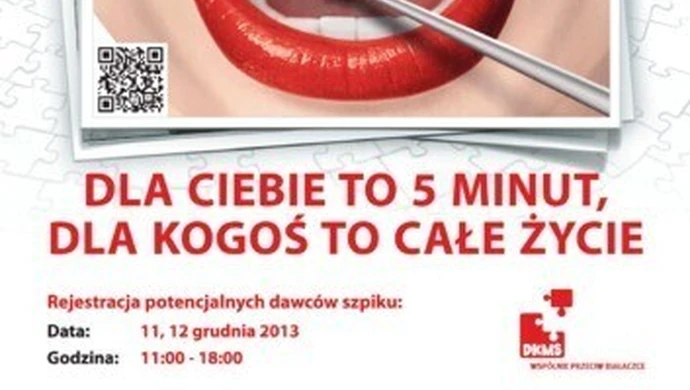 Studenci zostaną potencjalnymi dawcami szpiku