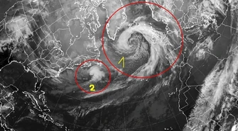 Pełnymi krokami nadciąga odwilż, oraz pierwszy w tym roku Orkan.
