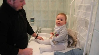 W MCK zamontowano przewijak dla niemowląt