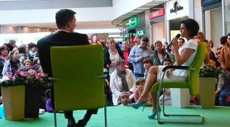 Spotkanie z Katarzyną Cichopek w galerii Olimpia