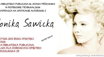 Spotkanie autorskie z Moniką Sawicką w Bibliotece