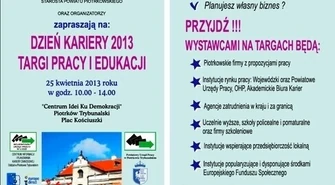 &#8222;Dzień Kariery - Targi Pracy i Edukacji 2013&#8221; już jutro