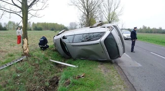 Zajechała drogę wyprzedzającemu &#8211; kierowca ranny