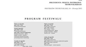Zapraszamy na festiwal klarnetowy