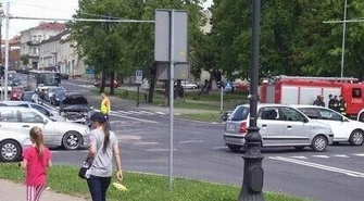 Wypadek przy Al.3 Maja - Kopernika