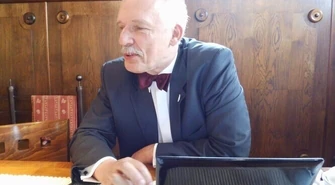 Janusz Korwin-Mikke w Piotrkowie