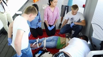 Sprawdzali, kto najlepiej udzielał pomocy