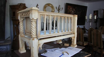 Wyrzeźbił kołyskę dla przyszłego króla Anglii