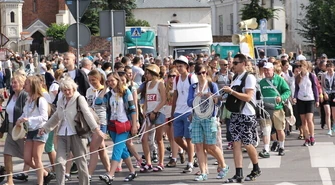 Pielgrzymi wyruszyli na Jasną Górę