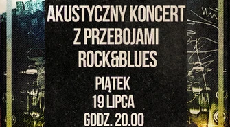 Akustyczny koncert z przebojami rock and blues
