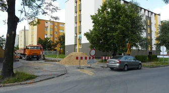 Remont ulicy Miłej w Radomsku