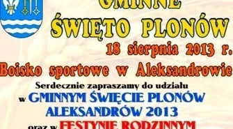 Dożynki w Aleksandrowie już 18 sierpnia