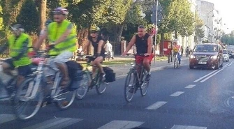 Pielgrzymi wrócili z Częstochowy rowerami