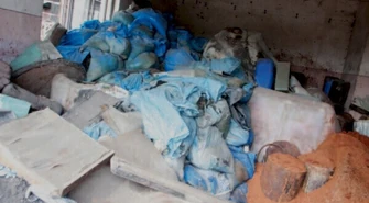 Wolbórz: Chemikalia nadal na działce