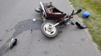 15-letni motorowerzysta ranny w wypadku