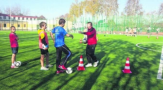 Pokazowe zajęcia klasy sportowej