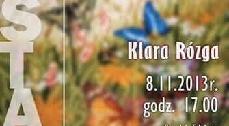 "Mój kolorowy świat" - wystawa Klary Rózgi