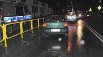 Piesza potrącona na przejściu